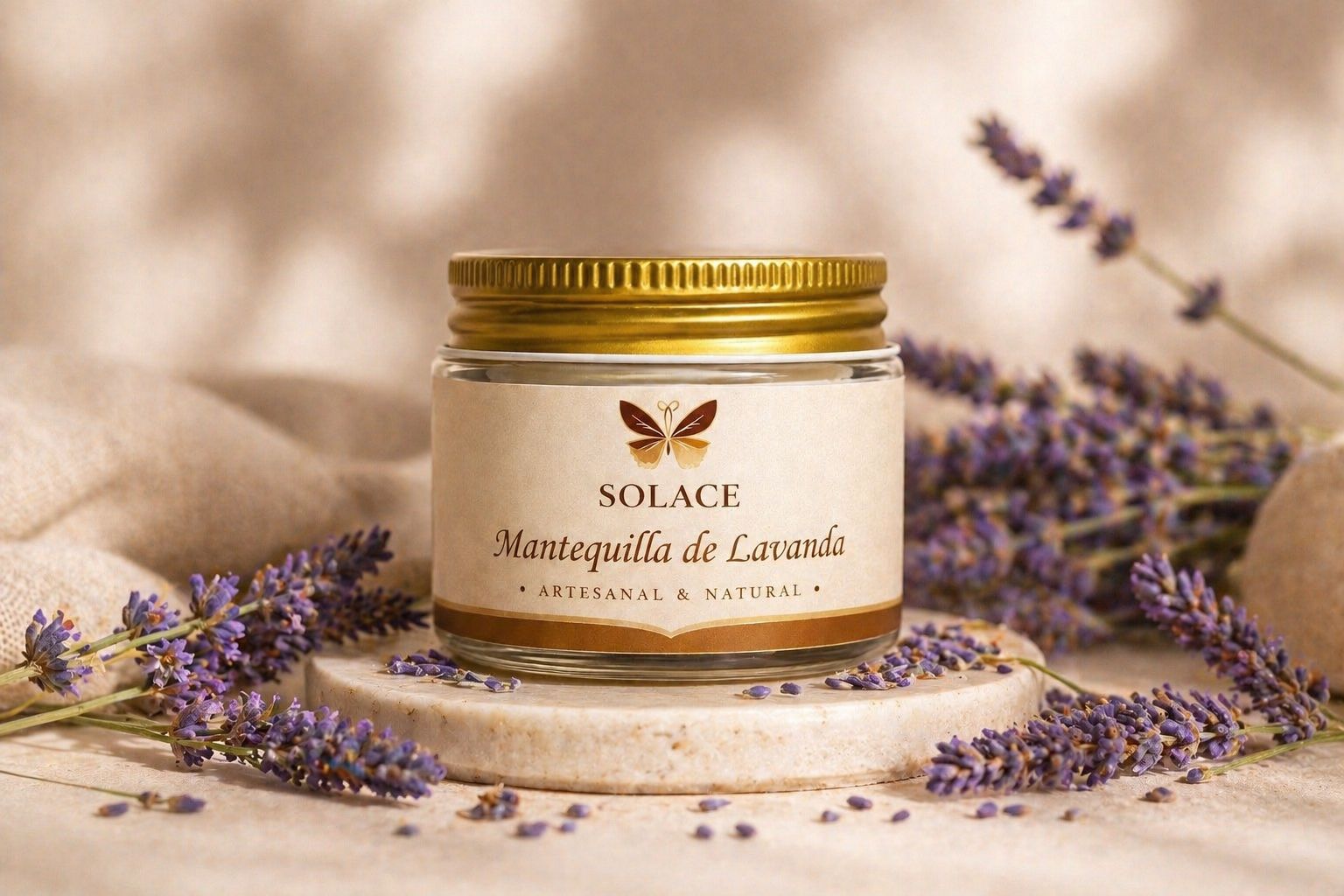 Mantequilla corporal Solace Lavanda